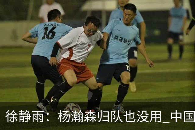 徐静雨：杨瀚森归队也没用 中国男篮跟日本已完全不是一个等级